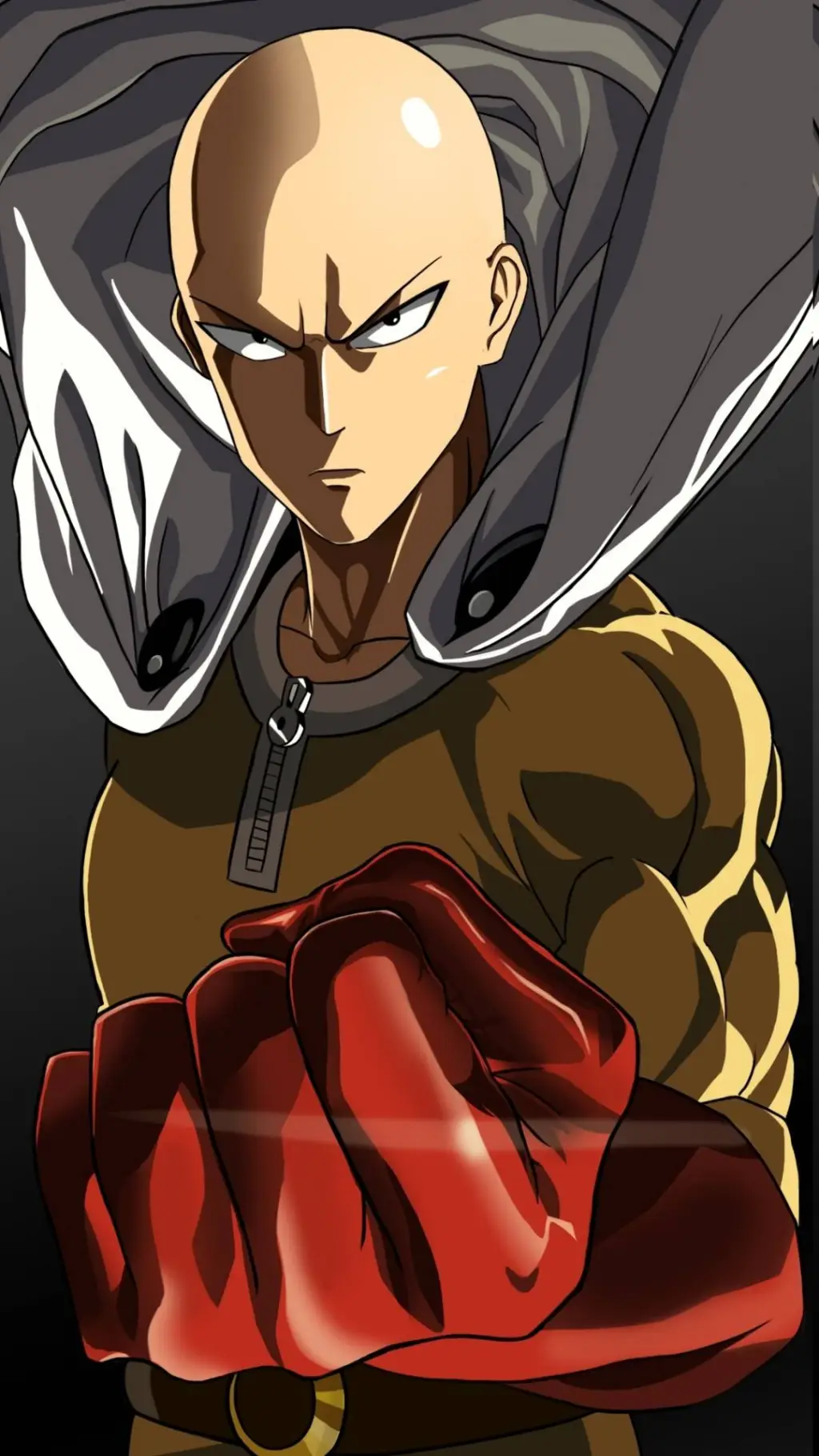 ai character: Saitama background