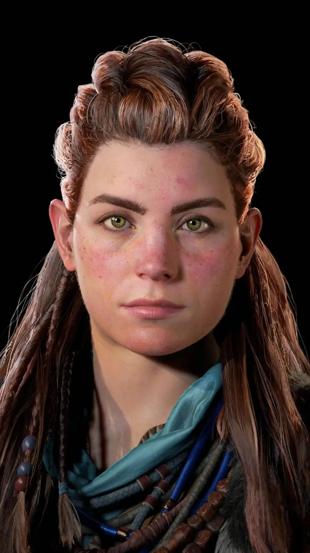 ai character: Aloy background