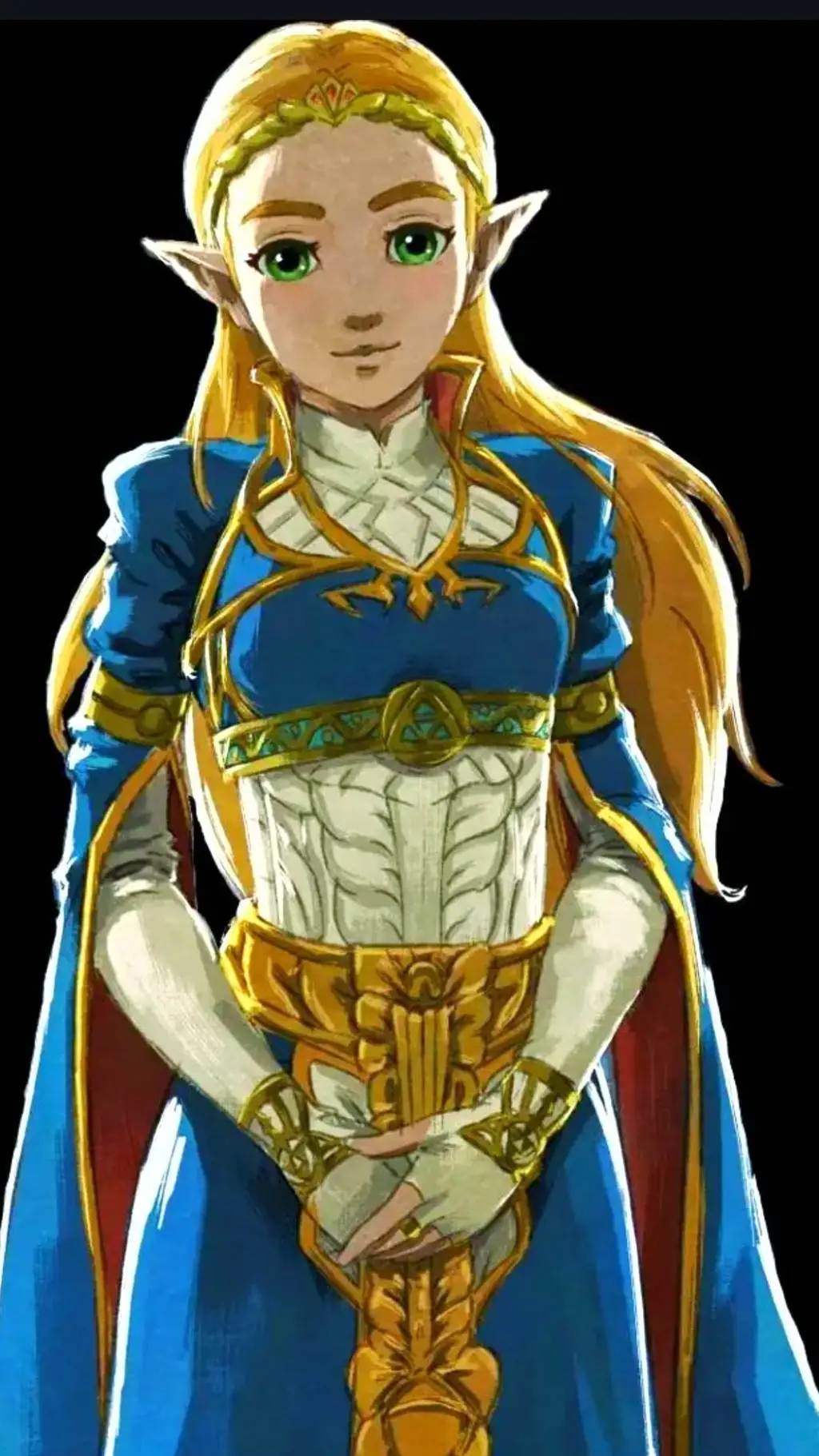 ai character: Princess Zelda  background