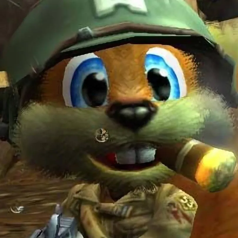 chat with ai character: Conker 