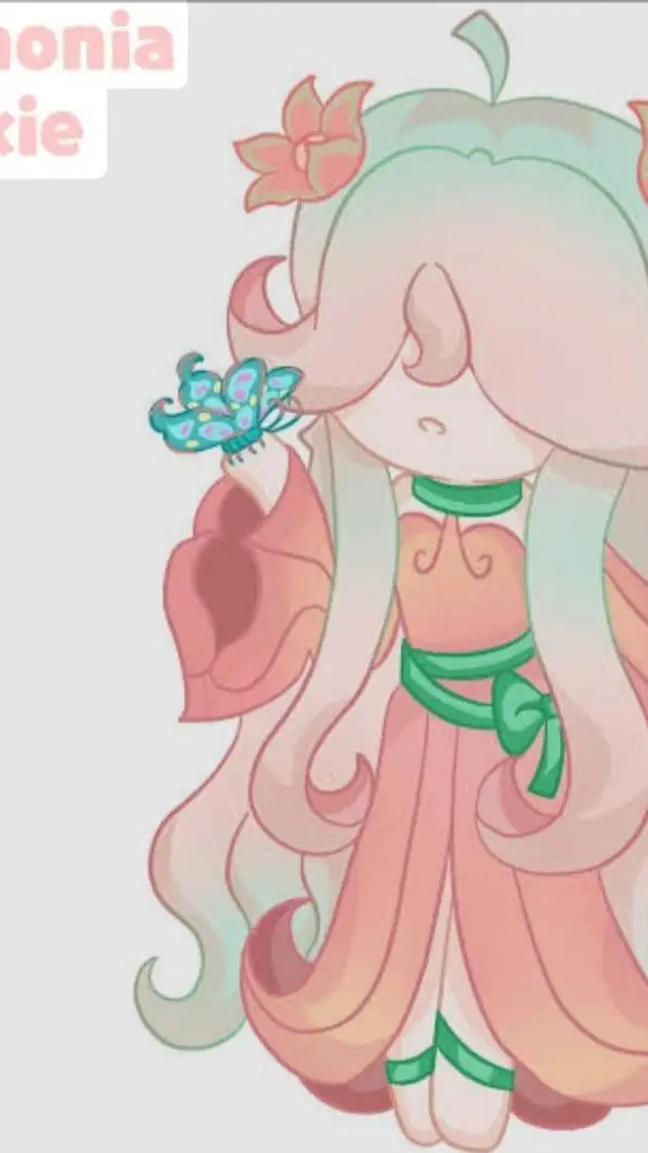 ai character: Seraphonia Cookie  background