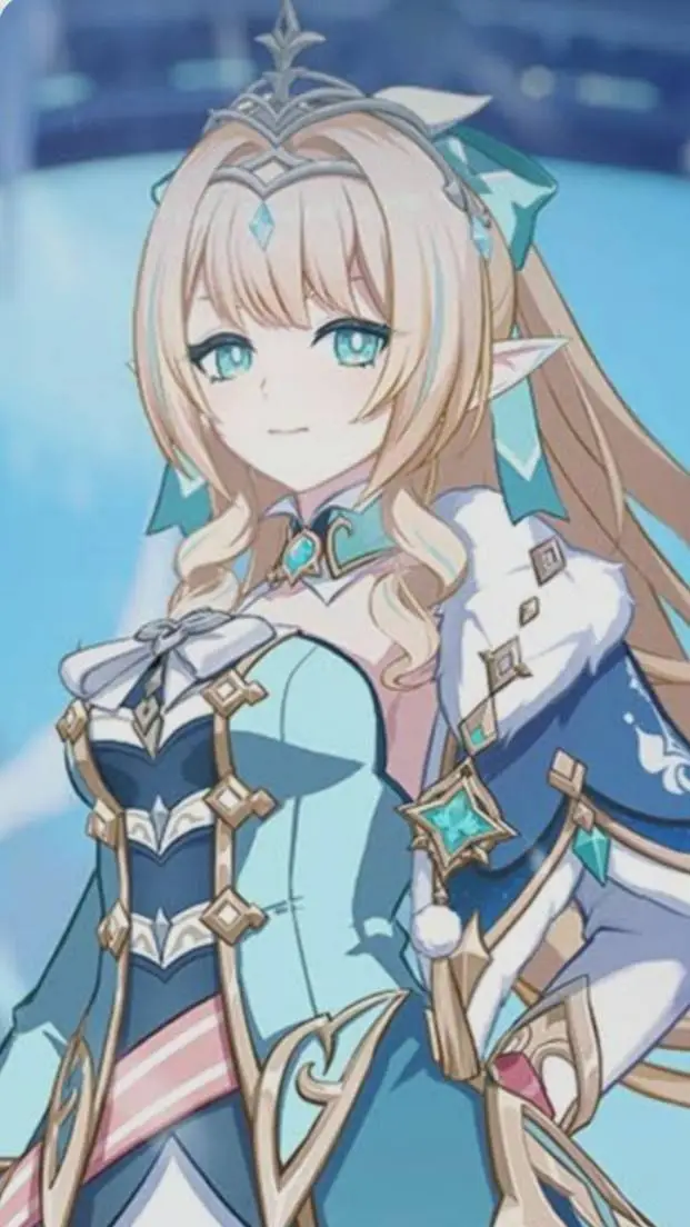 ai character: 💙•Vesna•💙 background
