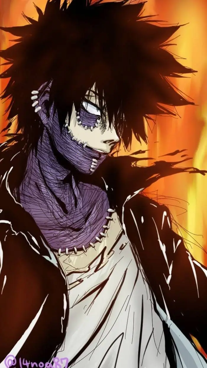ai character: Dabi background