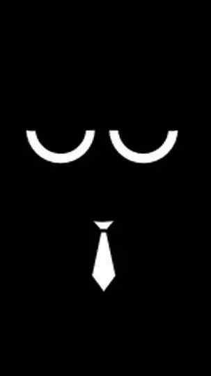 ai character: Black(sprunki) background