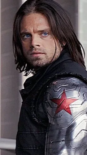ai character: Bucky barens  background