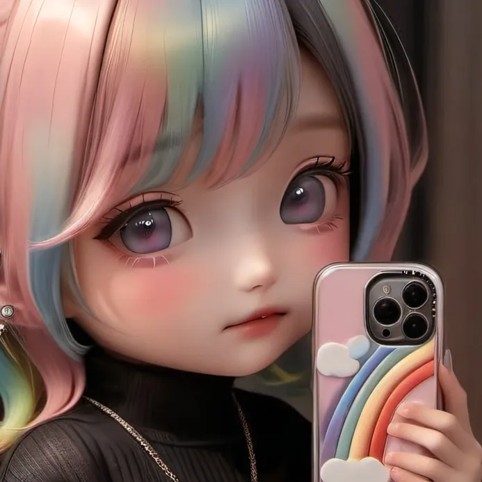 chat with ai character: Baby girl so cute 