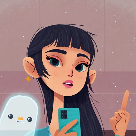 chat with ai character: Nice girl