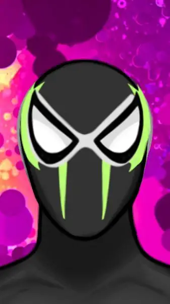 ai character: spidergirl background