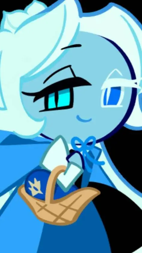 ai character: Lady in Azure background