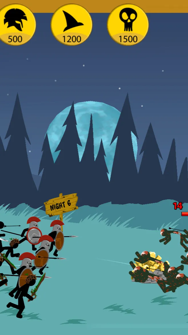 ai character: Stickman Survival  background