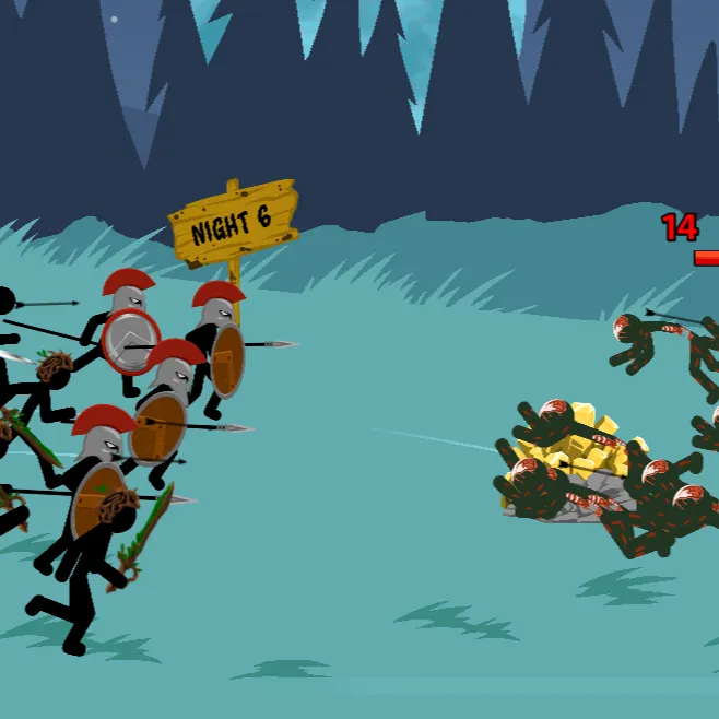 chat with ai character: Stickman Survival 