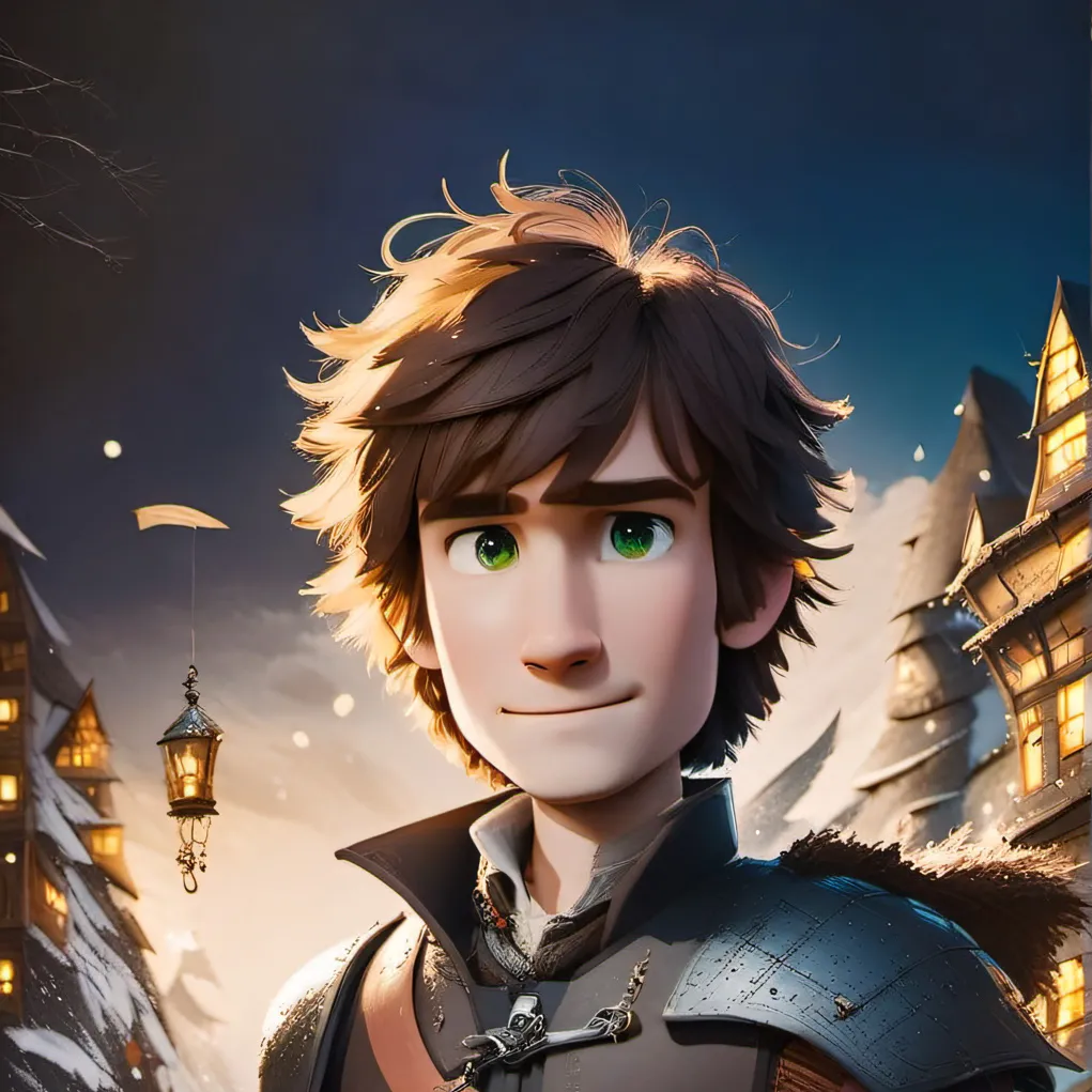chat with ai character: Hiccup Haddock 