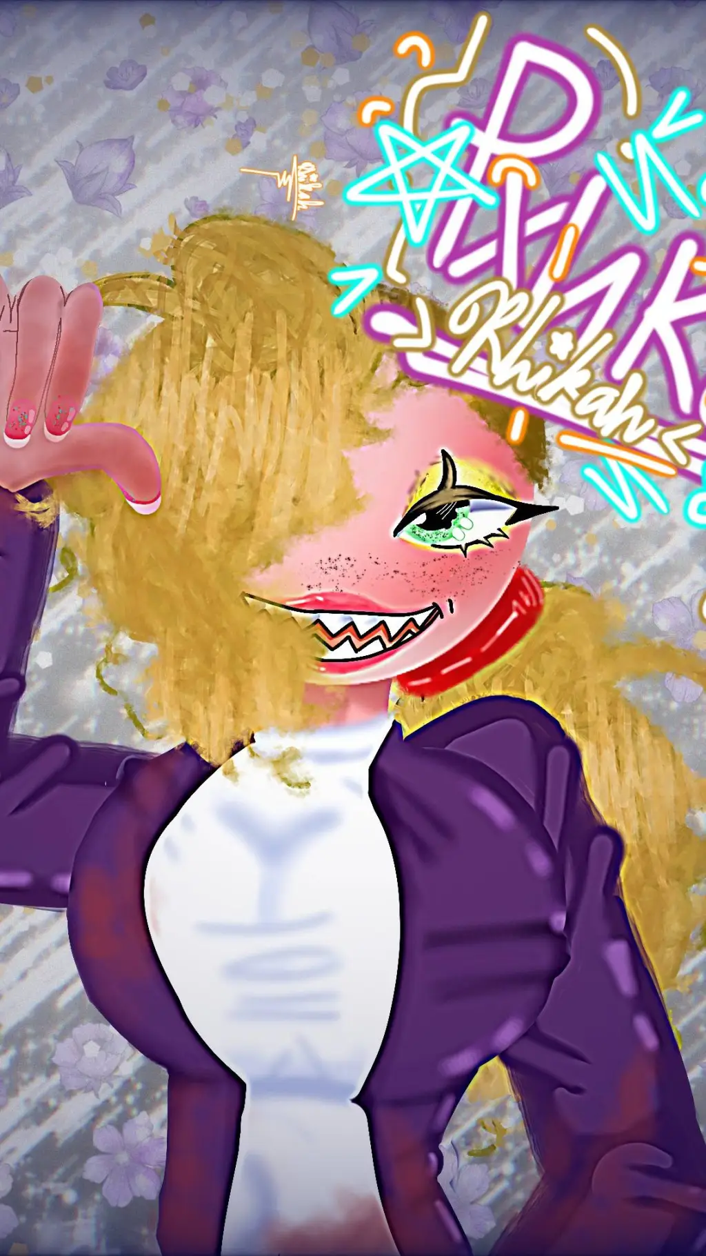 ai character: ★|“ 𝘙𝘩𝘪𝘬𝘢𝘩 ”|★ background