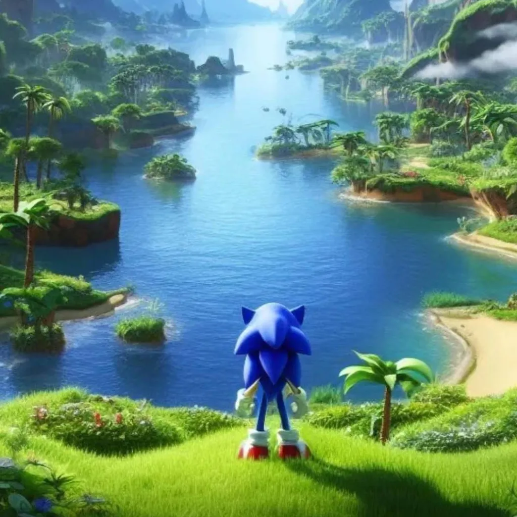 chat with ai character: Sonic the Hedgehog