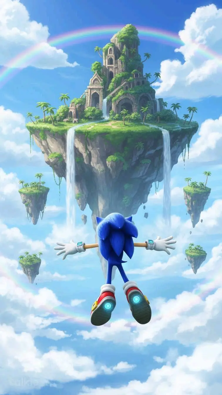 ai character: Sonic the Hedgehog background