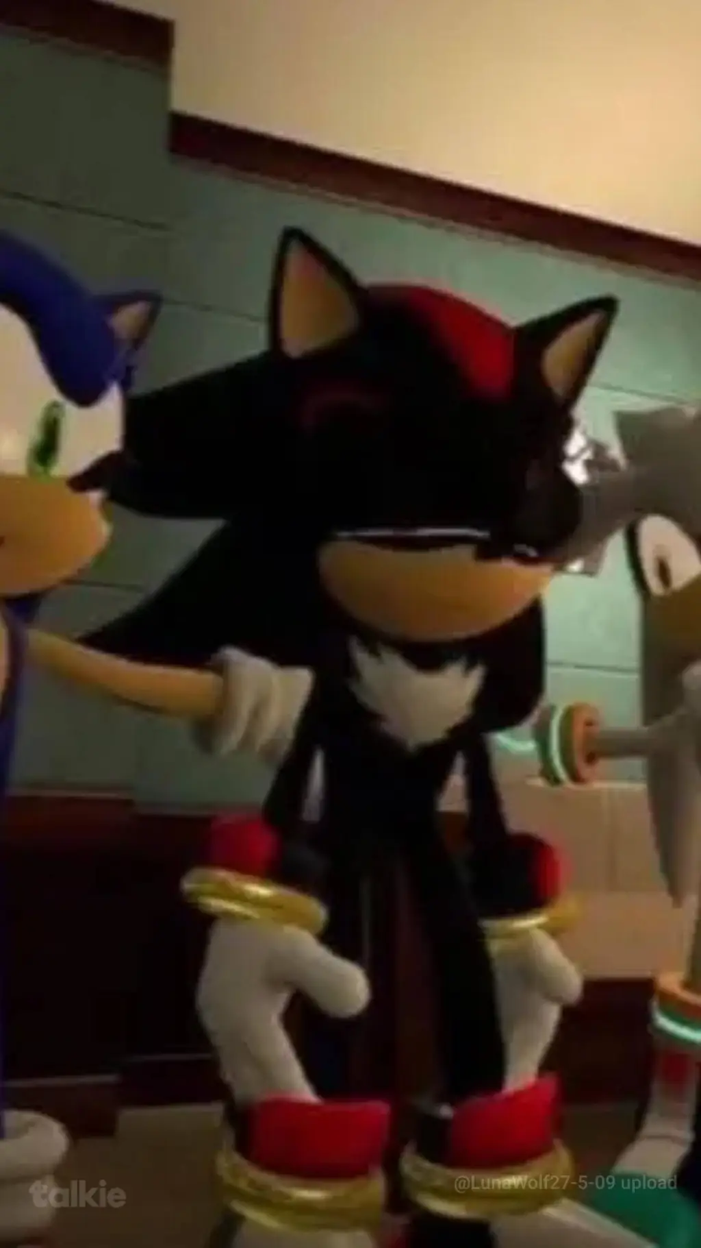 ai character: Shadow is so tired background