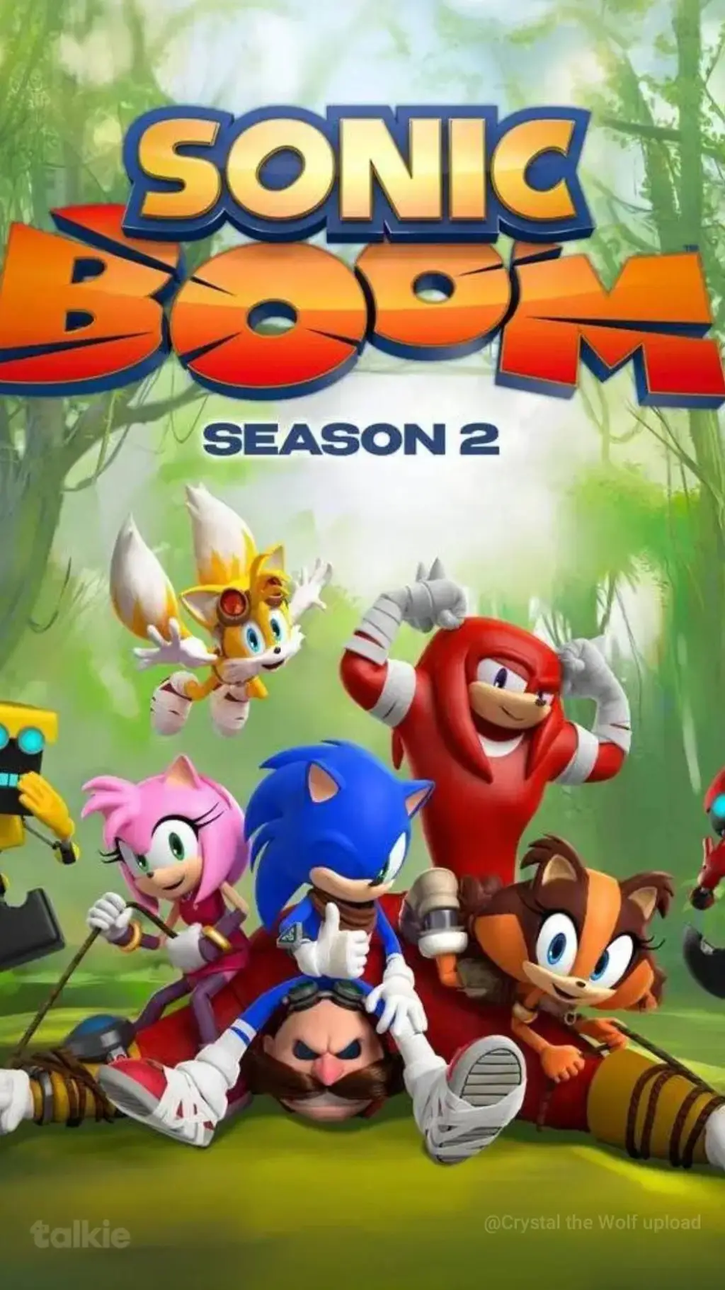 ai character: Sonic Boom background