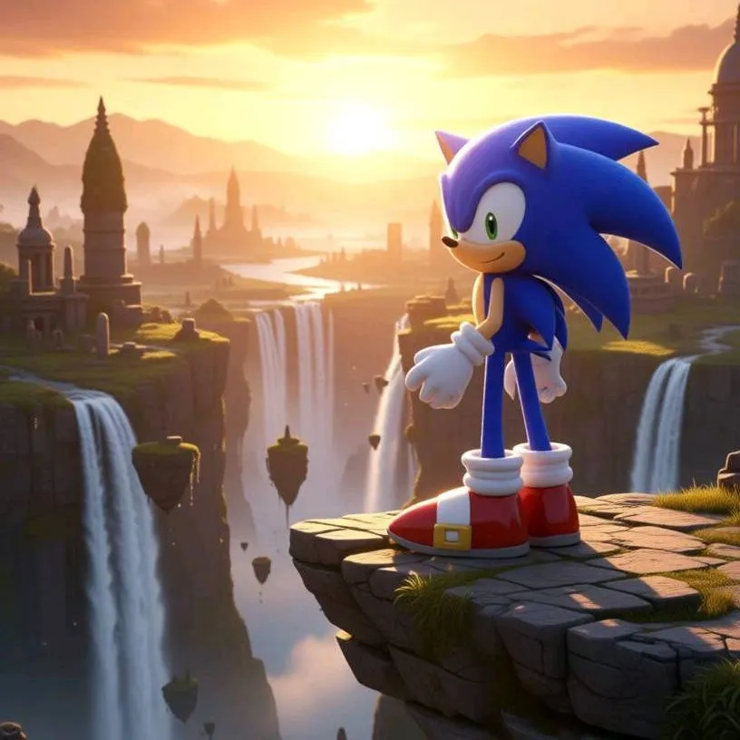 chat with ai character: Sonic the Hedgehog