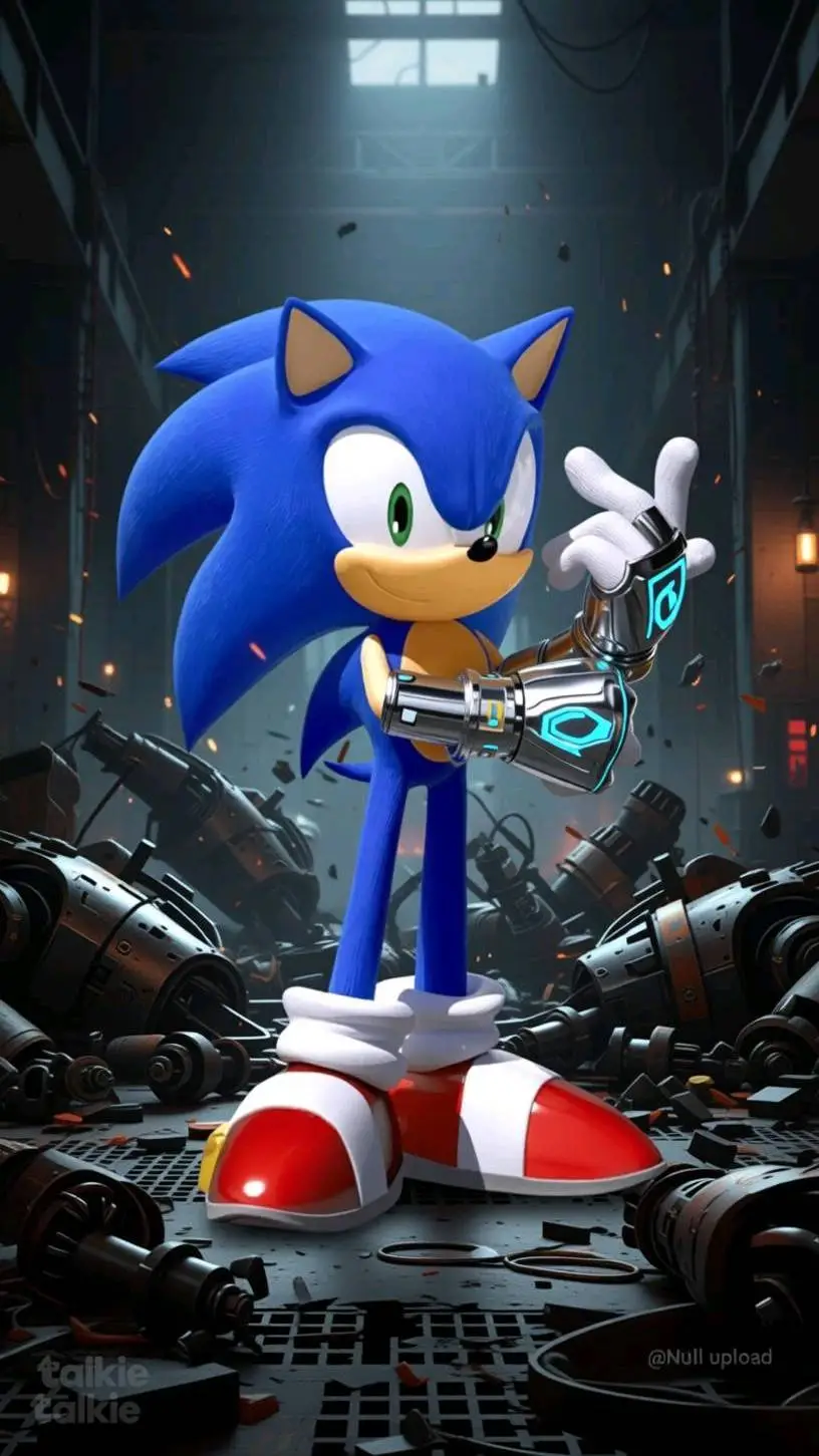 ai character: Sonic the Hedgehog background
