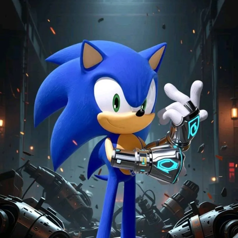 chat with ai character: Sonic the Hedgehog