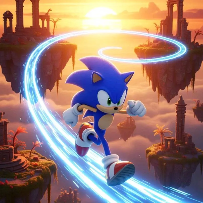 chat with ai character: Sonic the Hedgehog