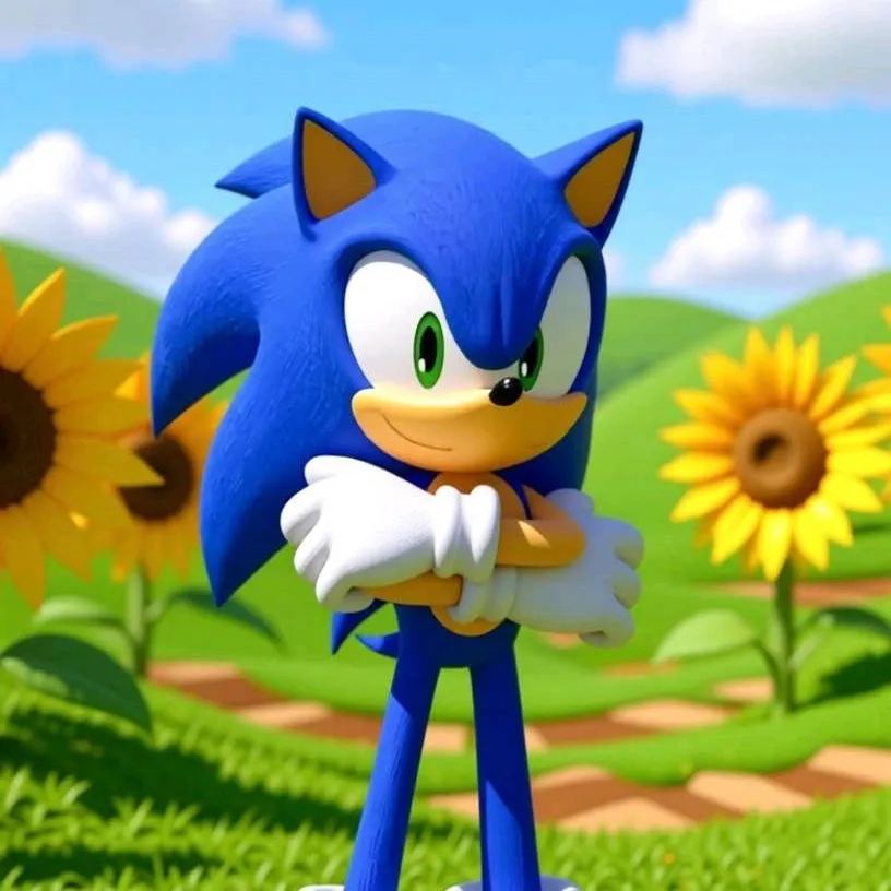 chat with ai character: Sonic the Hedgehog