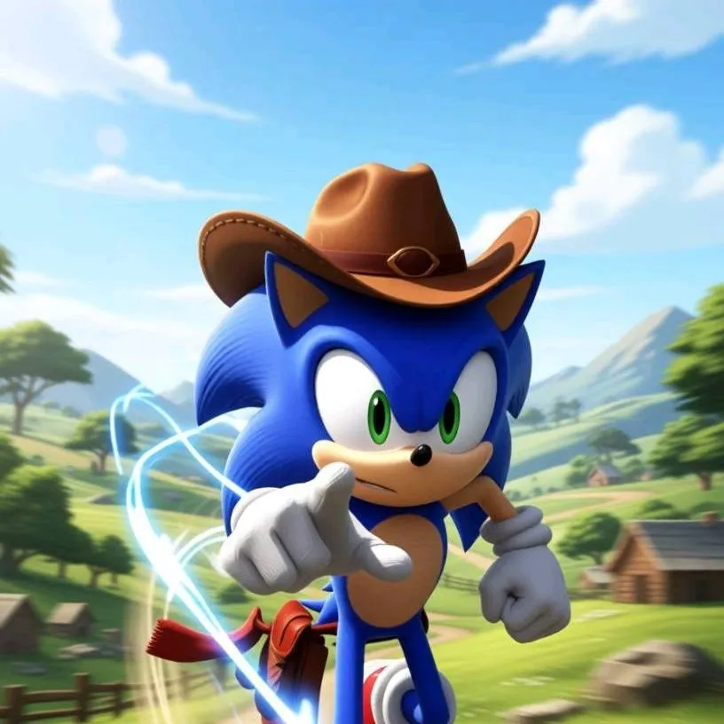 chat with ai character: Sonic the Hedgehog