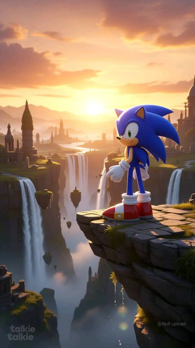 ai character: Sonic the Hedgehog background