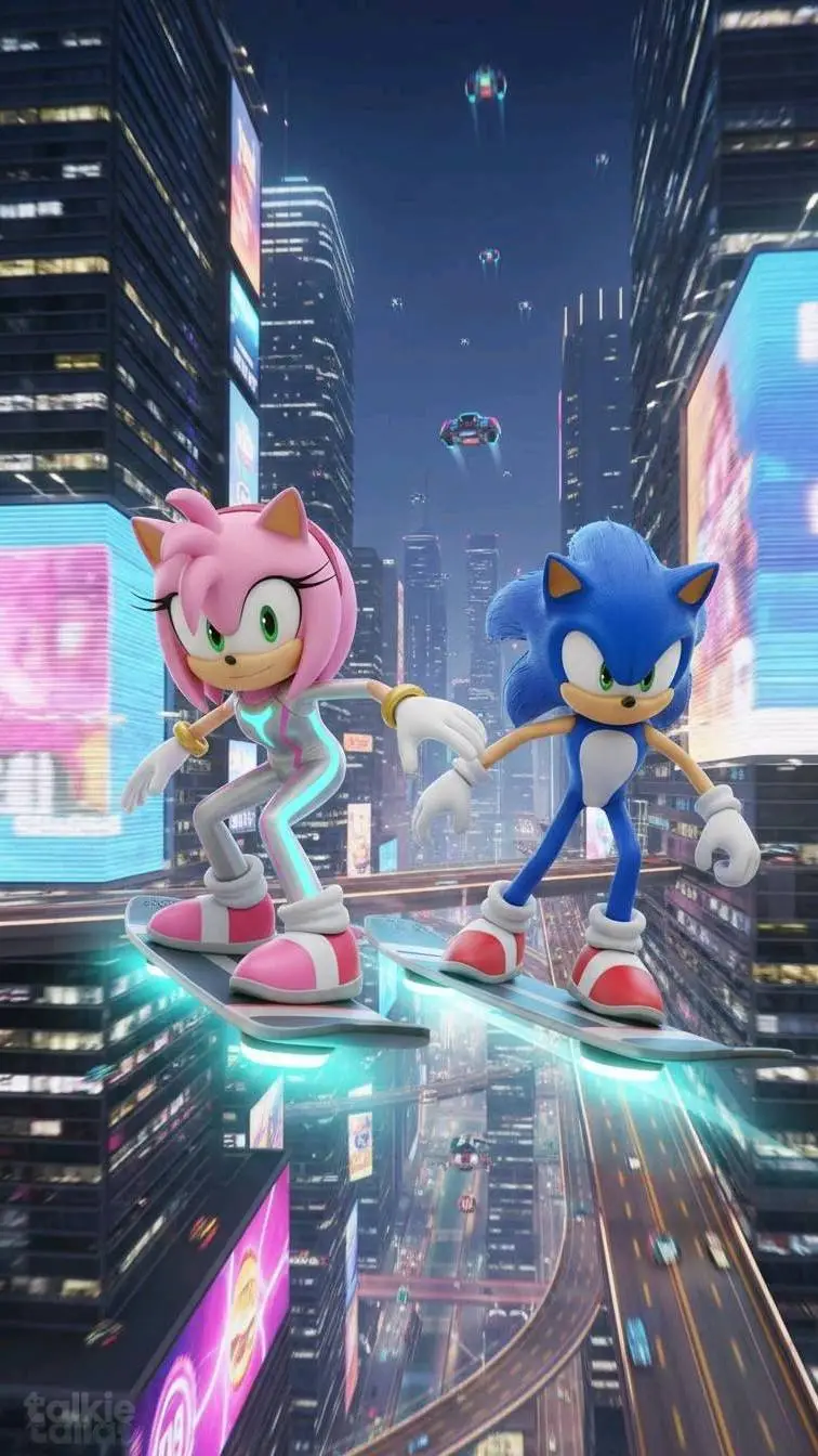 Talkie AI - Chat with Amy and Sonic