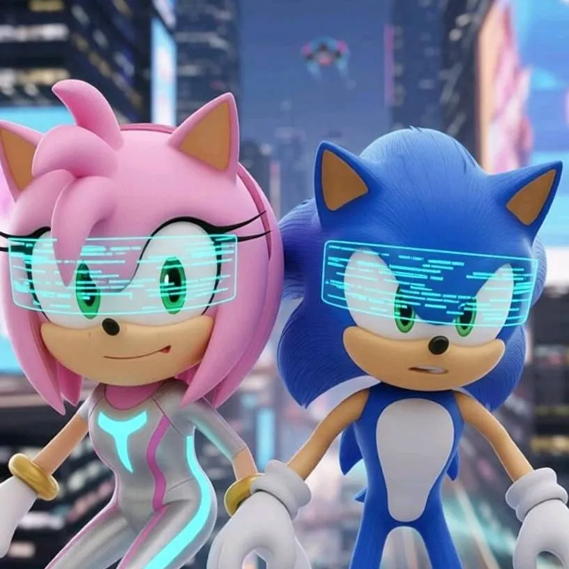 chat with ai character: Amy and Sonic