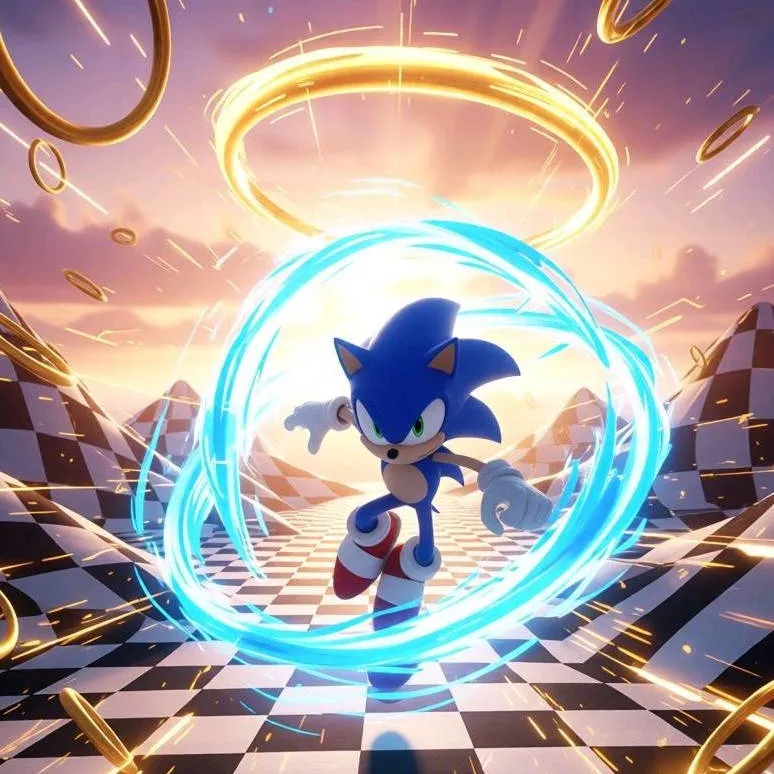 chat with ai character: Sonic the Hedgehog