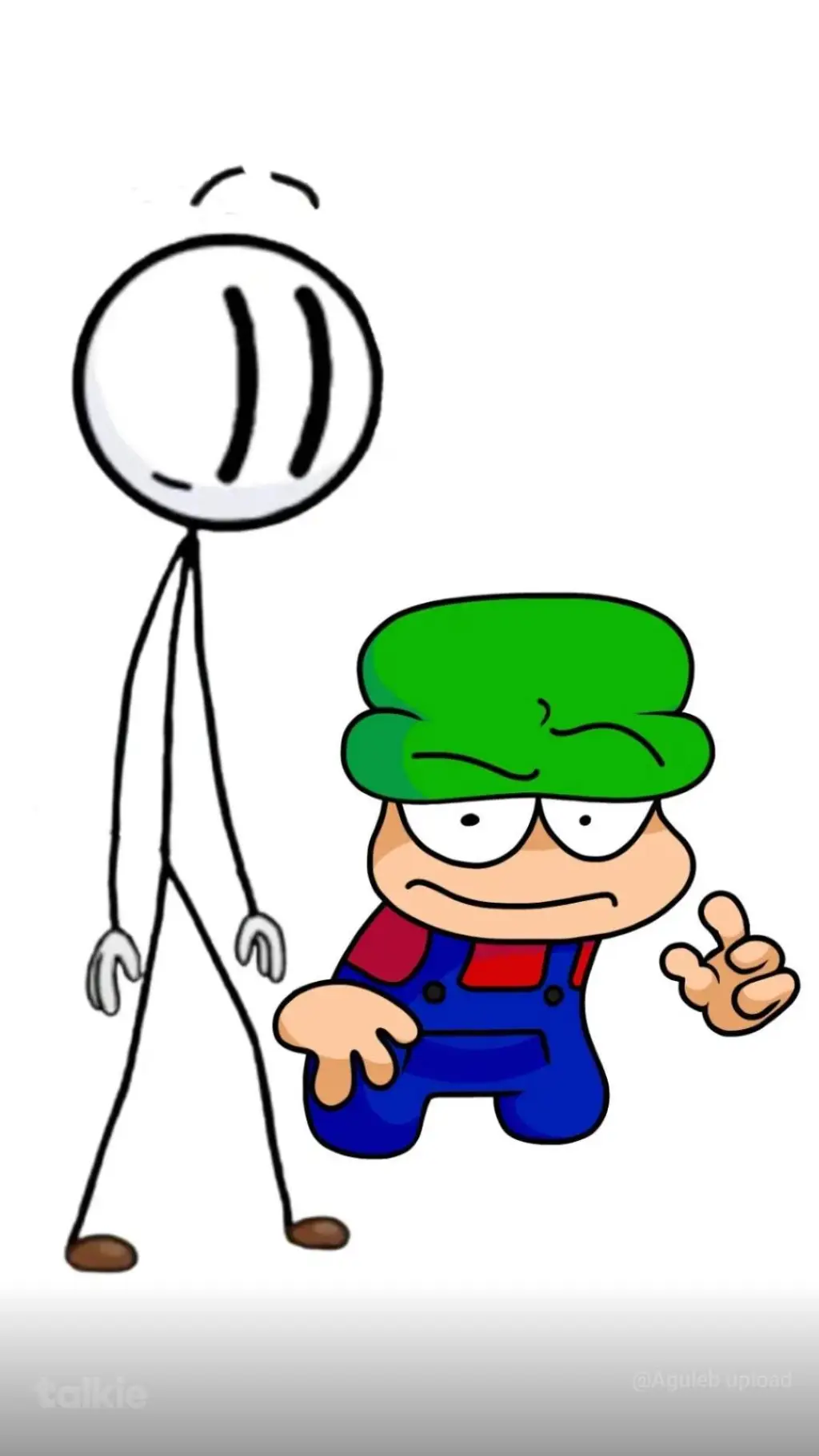 ai character: Henry and Bambi background