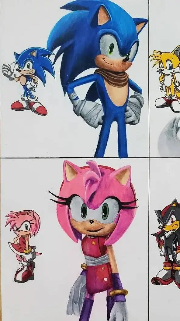 Talkie AI - Chat with Amy and Sonic.