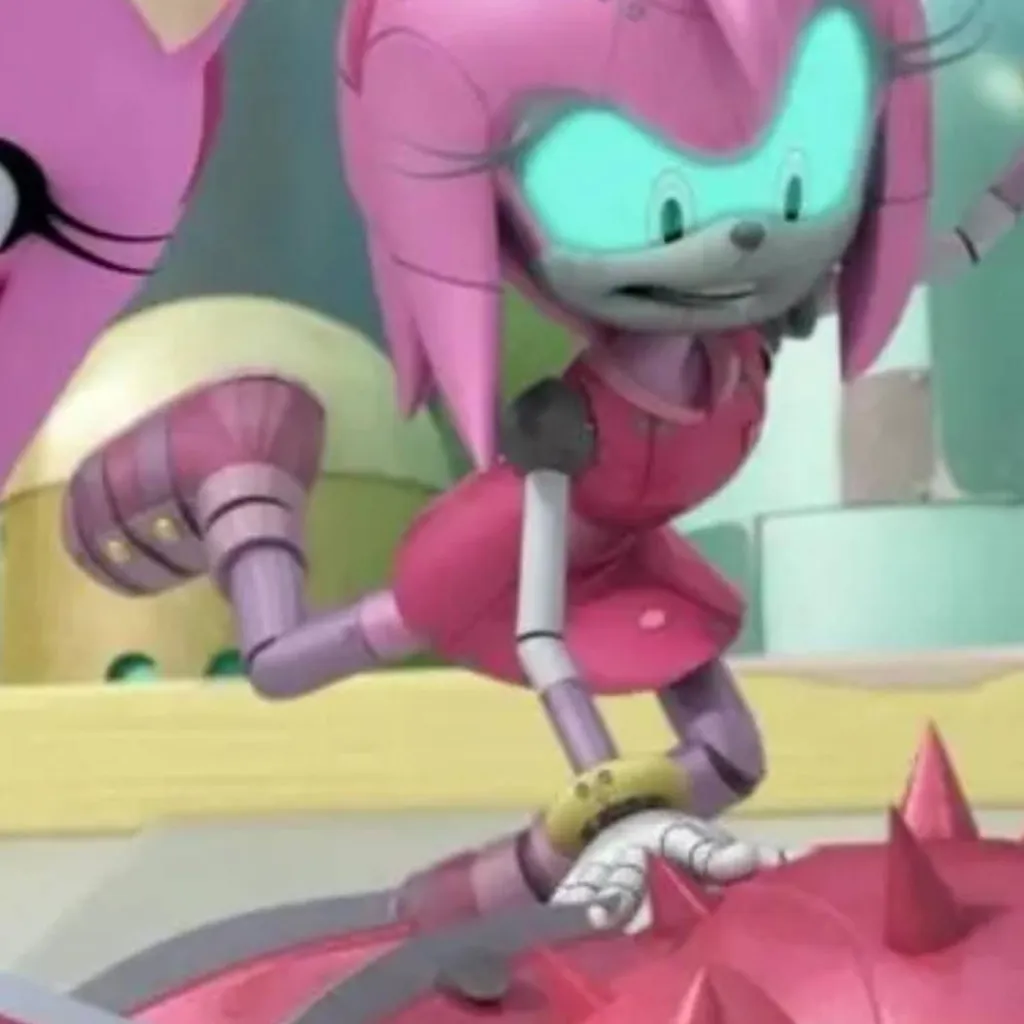 chat with ai character: Cyborg Amy