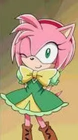 ai character: Fancy Amy Rose 2 background