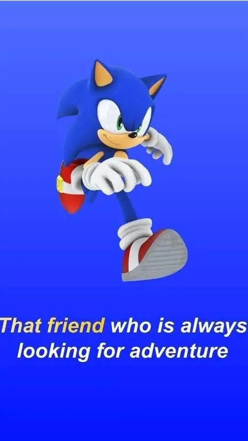 ai character: Sonic the Hedgehog background