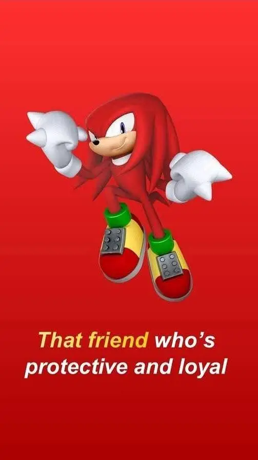 ai character: Knuckles background