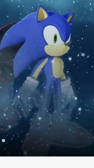 ai character: Sonic on Roblox! background