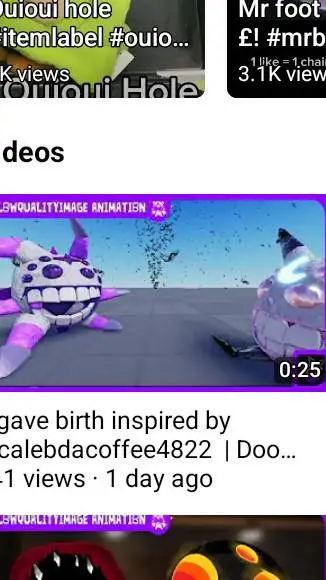 ai character: It gave birth background