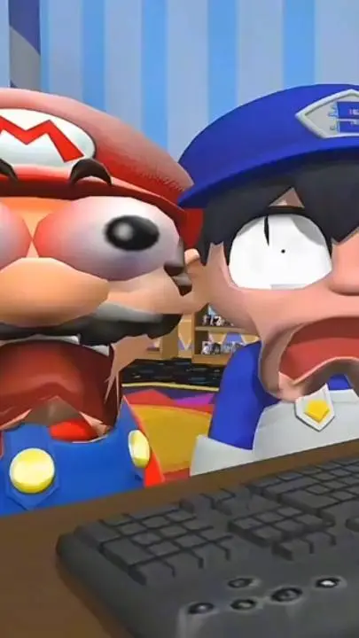 ai character: SMG4 background