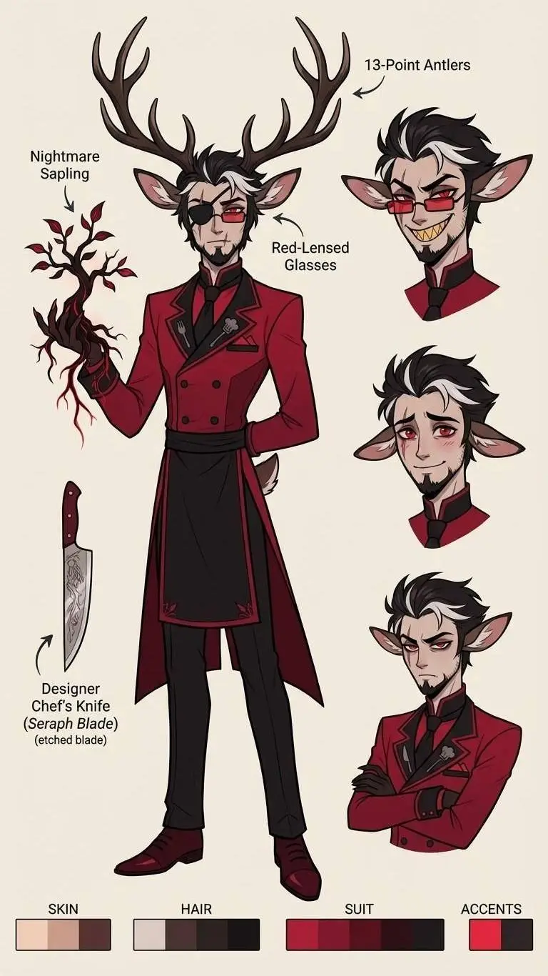 ai character: Adrian Czerwińśki background