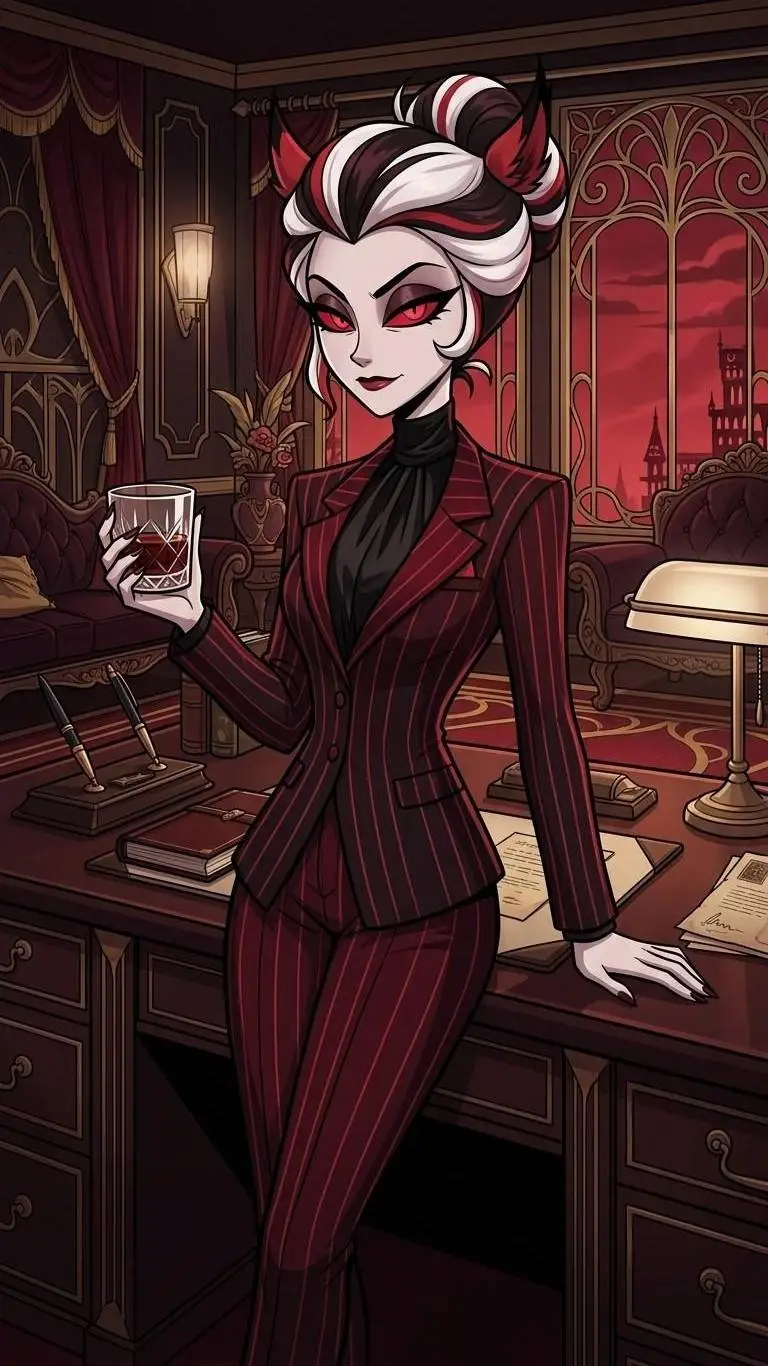 ai character: Bella Czerwińśka background