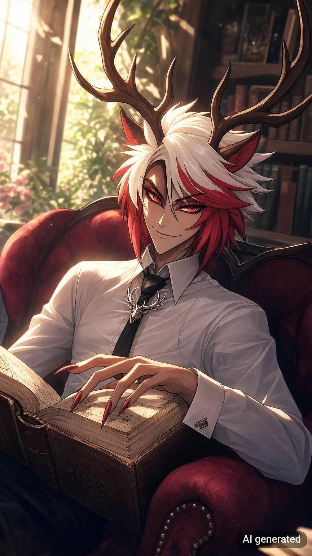 ai character: AJ Czerwińśki background