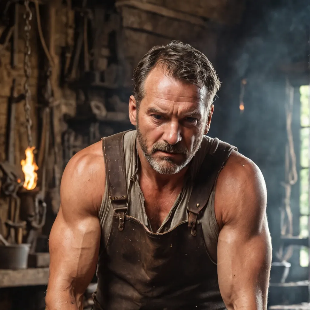 chat with ai character: Blacksmith Auron