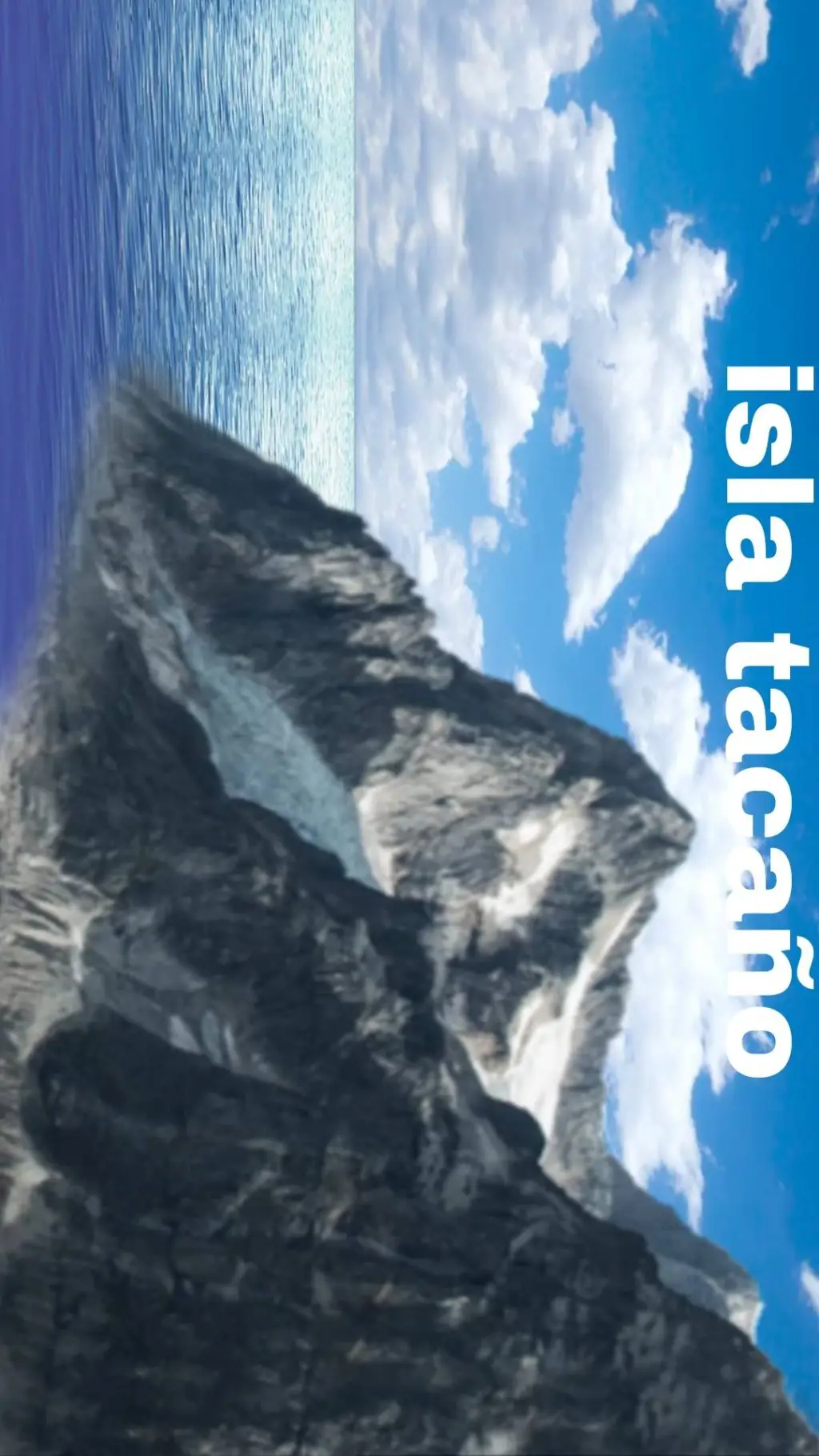 ai character: Isla Tacaño  background