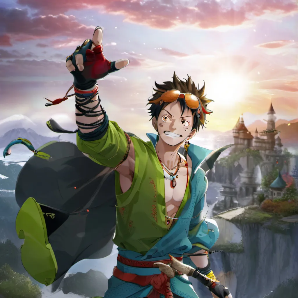 chat with ai character: Luffy's friend
