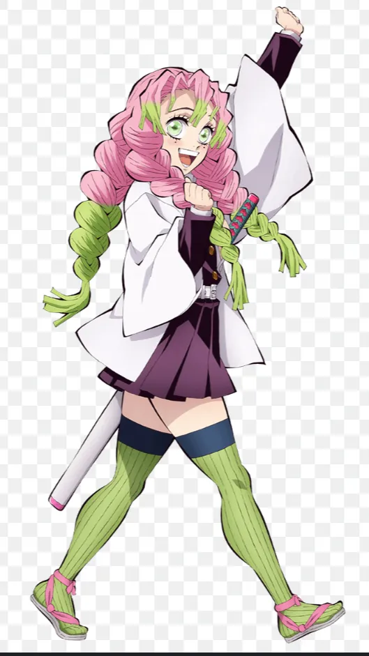 ai character: Mitsuri Kanroji background