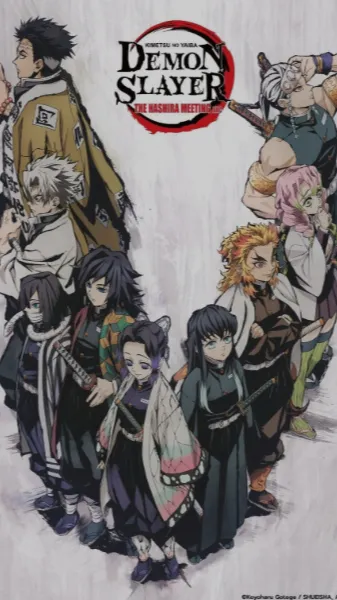 ai character: Hashira meeting background