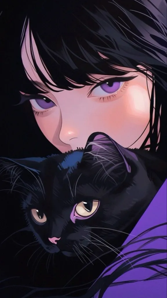 ai character: Luna background