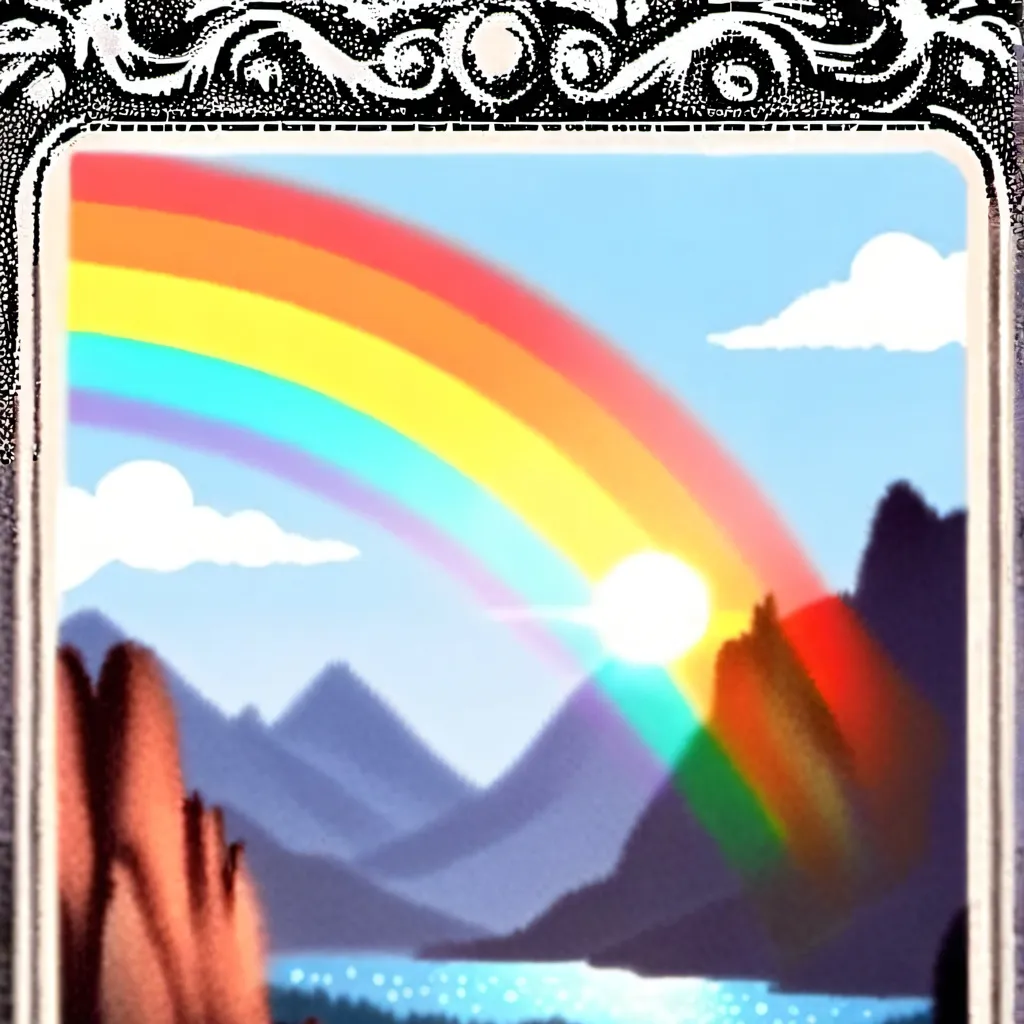 chat with ai character: rainbow money meme